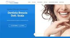 Desktop Screenshot of dentista-brescia.it