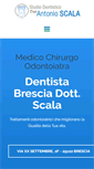 Mobile Screenshot of dentista-brescia.it